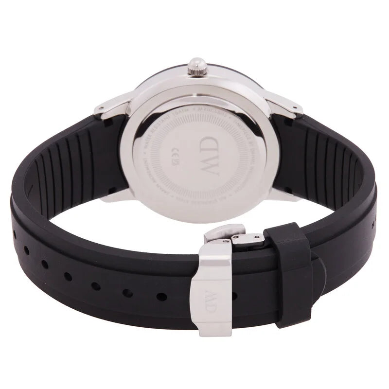 Daniel Wellington Iconic Motion Quartz Black Dial Men's Timepiece - DW00100436