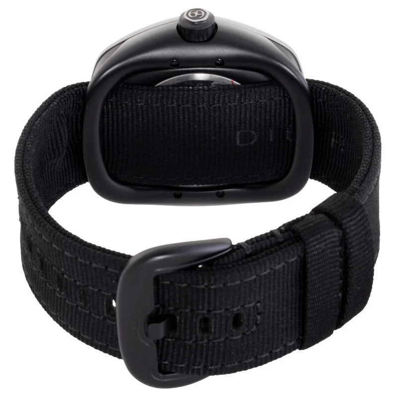 Dietrich Organic Time Automatic Black Skeleton Dial Timepiece - OT-1 (Stainless Steel Strap)
