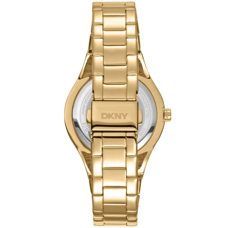 DKNY Fashion Quartz Green Dial Ladies Timepiece - DK1L025M0055 (Stainless Steel Strap)