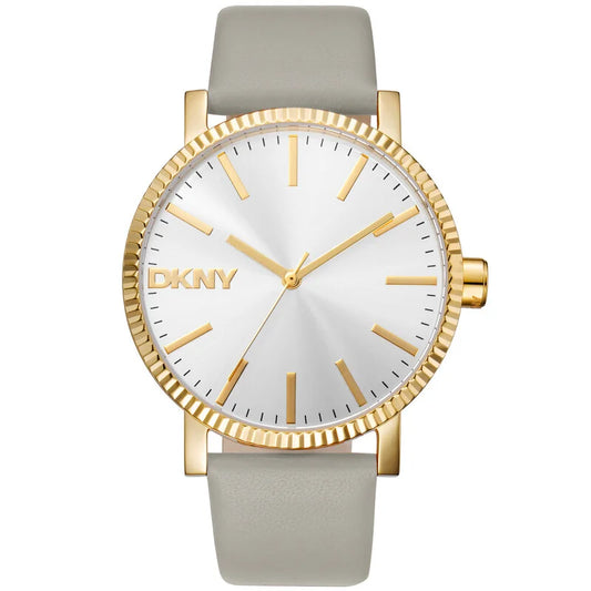 Fashion DK1L034L0025 Quartz Silver Dial Women's Timepiece - Silver-tone