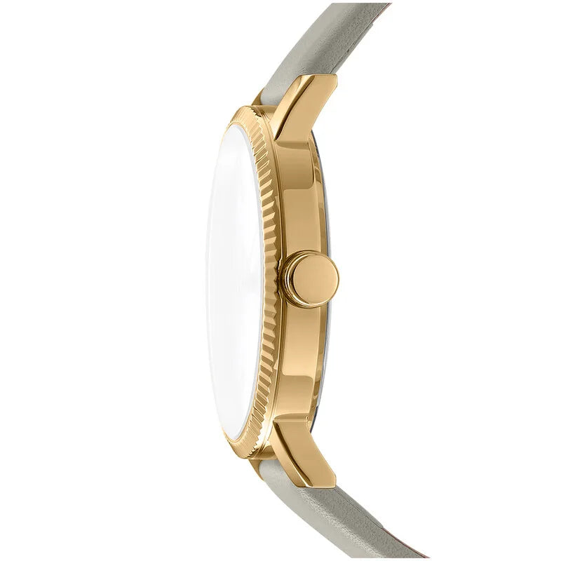 Fashion DK1L034L0025 Quartz Silver Dial Women's Timepiece - Silver-tone