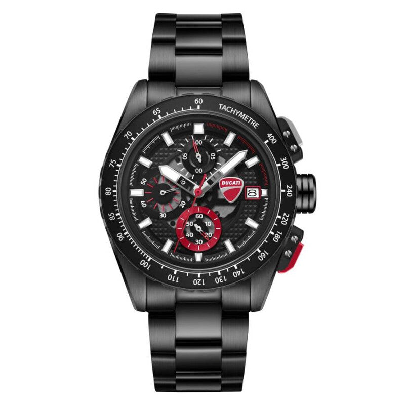 Ducati Quartz Black Dial Men's Timepiece - DTWGI0003601