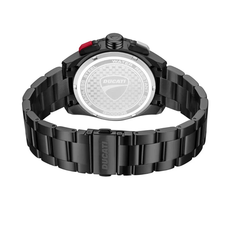 Ducati Quartz Black Dial Men's Timepiece - DTWGI0003601