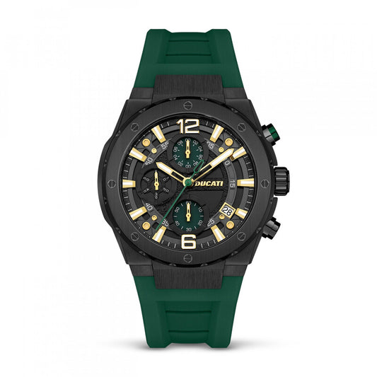 Ducati Quartz Black Dial Men's Timepiece - DTWGO0000803
