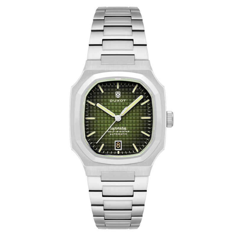 Duxot Colmar Automatic Green Dial Stainless Steel Timepiece - DX-2069-22 (Edition 2)