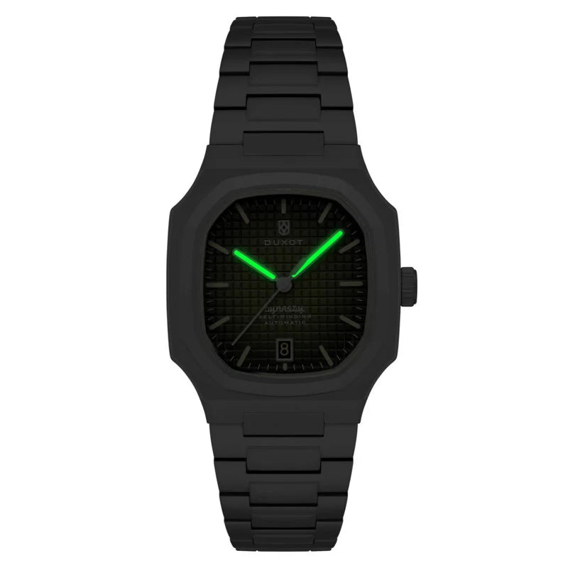 Duxot Colmar Automatic Green Dial Stainless Steel Timepiece - DX-2069-22 (Edition 2)