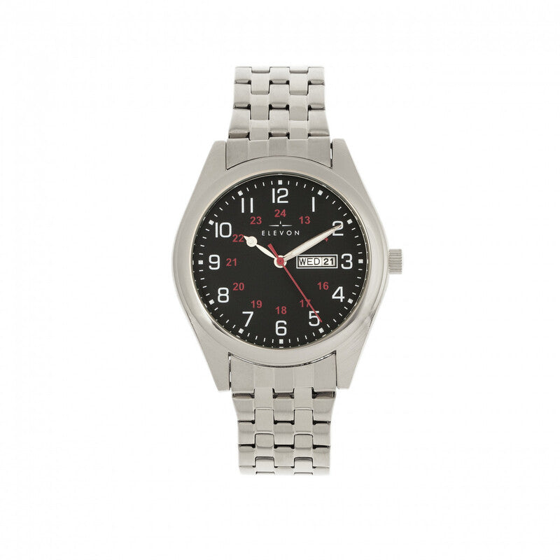 Elevon Gann Quartz men's watch with black dial