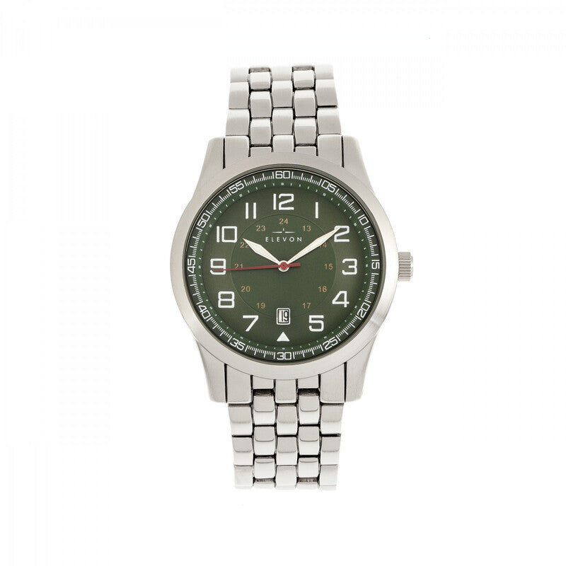 Elevon Garrison Quartz men's watch with green dial