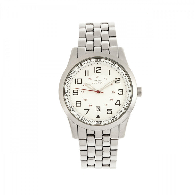 Elevon Garrison Quartz men's watch with white dial