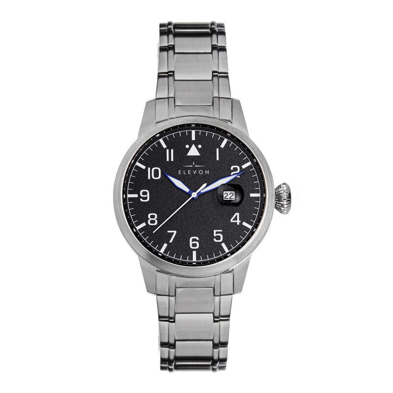 Elevon Stealth Quartz men's watch with black dial