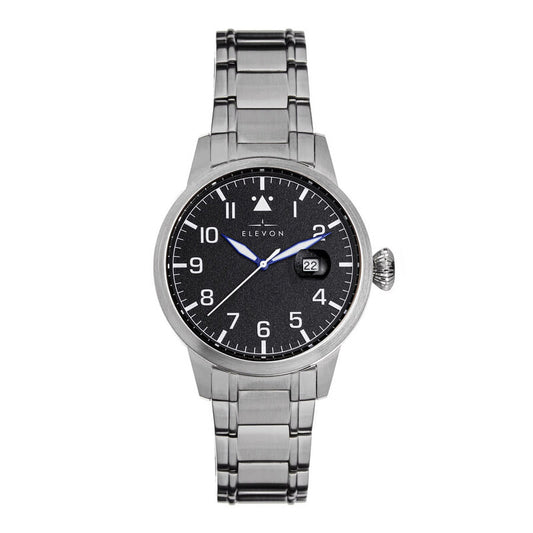Elevon Stealth Quartz men's watch with black dial