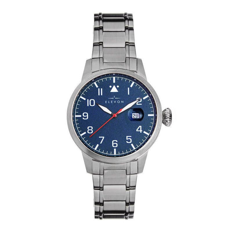 Elevon Stealth Quartz men's watch with blue dial