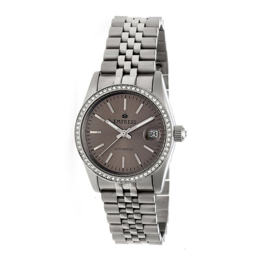 Empress Constance automatic women's watch with pewter dial