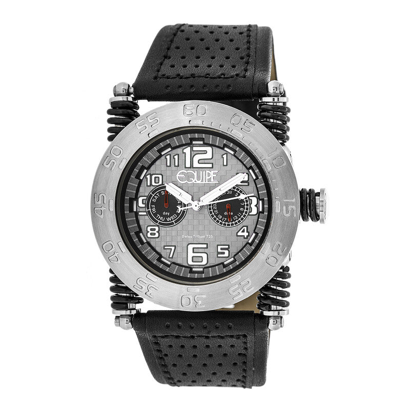 Equipe Tritium Coil men's sport watch with white dial