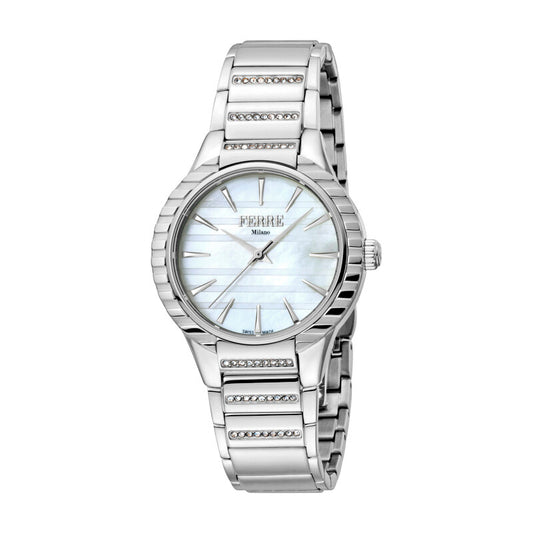 Ferre Milano quartz women's watch with white dial