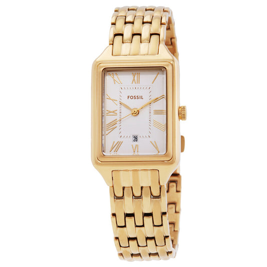 Fossil Raquel Quartz women's watch with silver dial