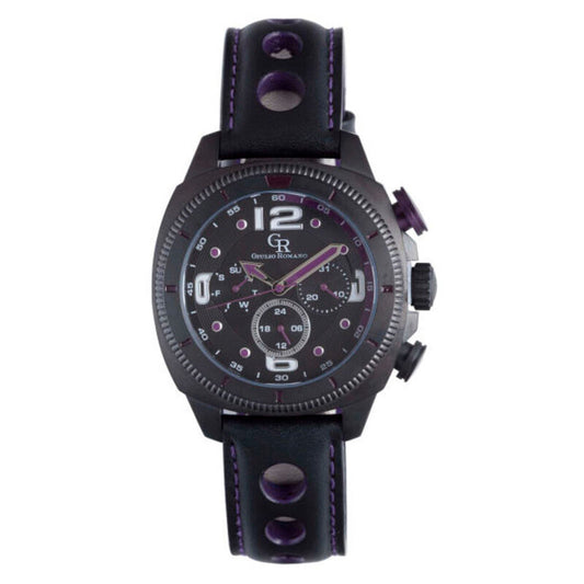 Giulio Romano Pescara Quartz Black Dial Men's Watch
