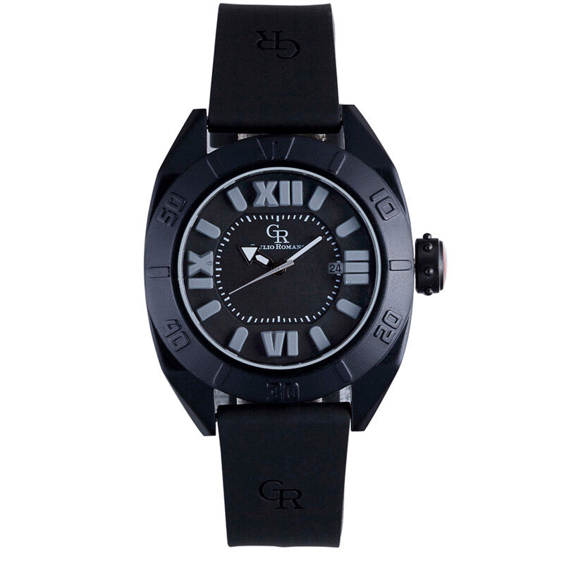 Giulio Romano Termoli Black Aluminum Men's Watch