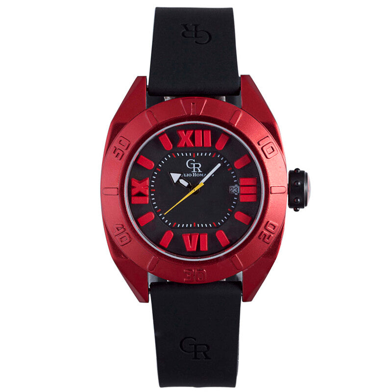 Giulio Romano Termoli Red Aluminum Men's Watch GR-6000-17-004
