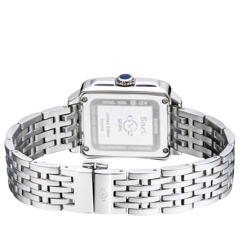 GV2 by Gevril Bari Tortoise Mother of Pearl Dial Ladies Watch 9259B