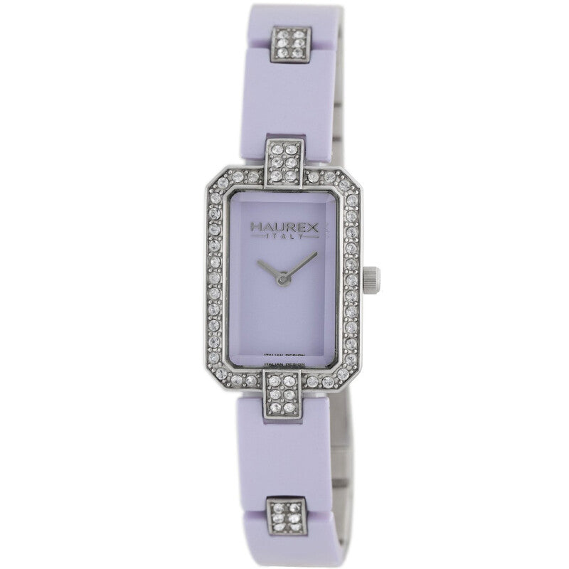 Haurex Italy Miroir XS357DL1 purple dial women's watch