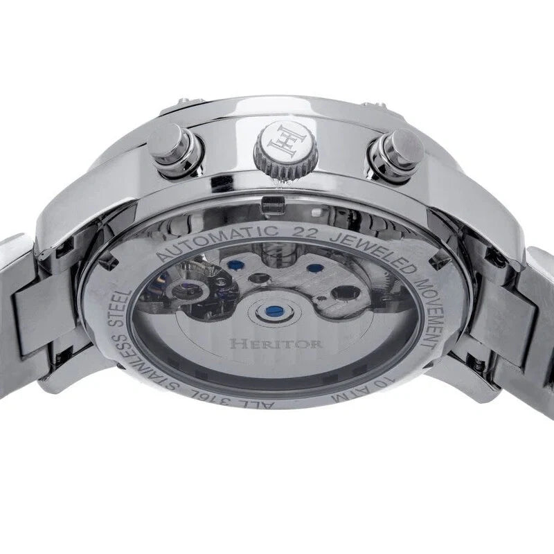 Heritor Wilhelm Black Dial Men's Watch HERHS2102