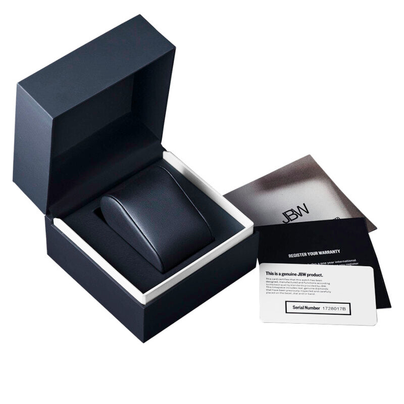 JBW Echelon Quartz Black Dial Men's Watch J6379A