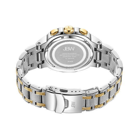 JBW Heist Quartz Diamond Gold Dial Men's Watch J6380B