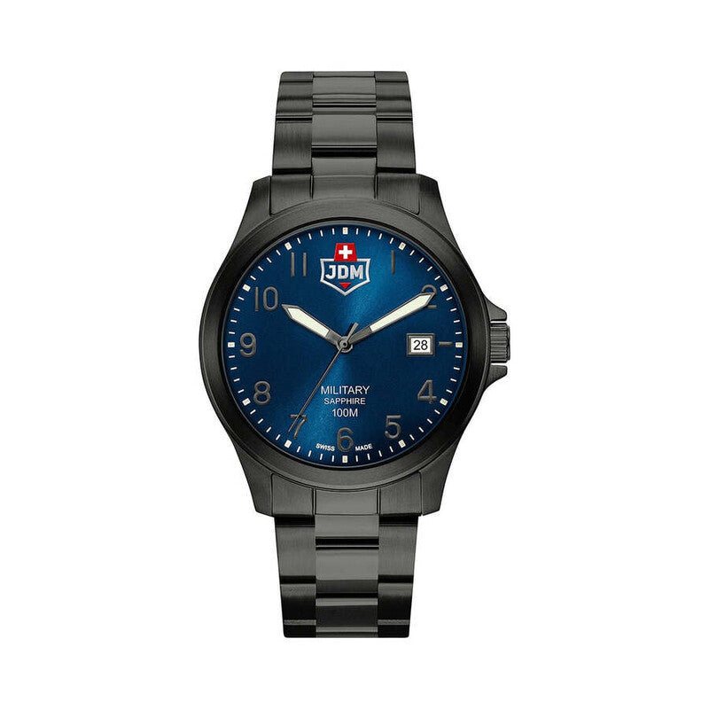 JDM Military Alpha I JDM-WG001-07 men's watch with blue dial