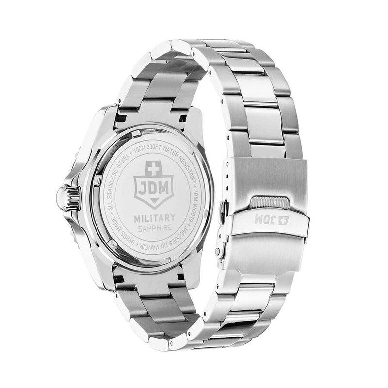 JDM Military Sierra JDM-WG022-03 men's watch with black dial