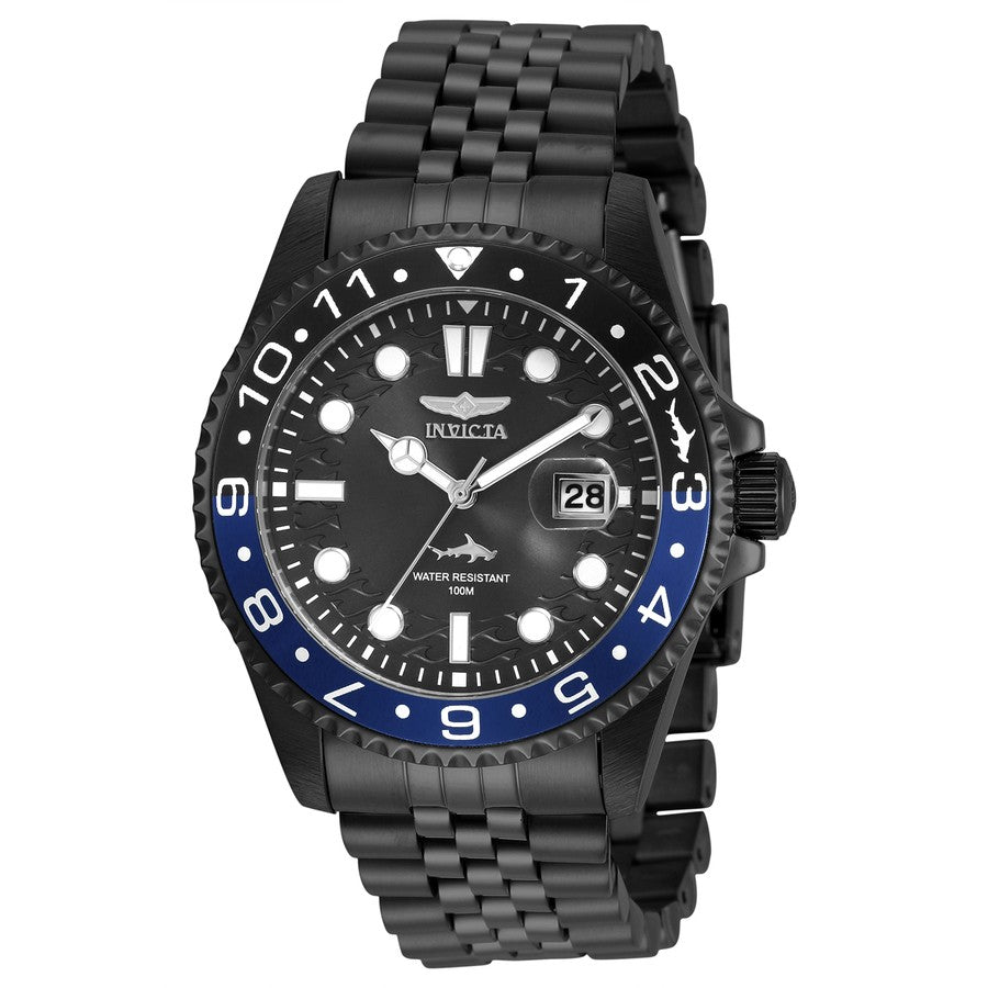 Invicta Pro Diver 43mm Black Dial Men's Quartz Watch 30627