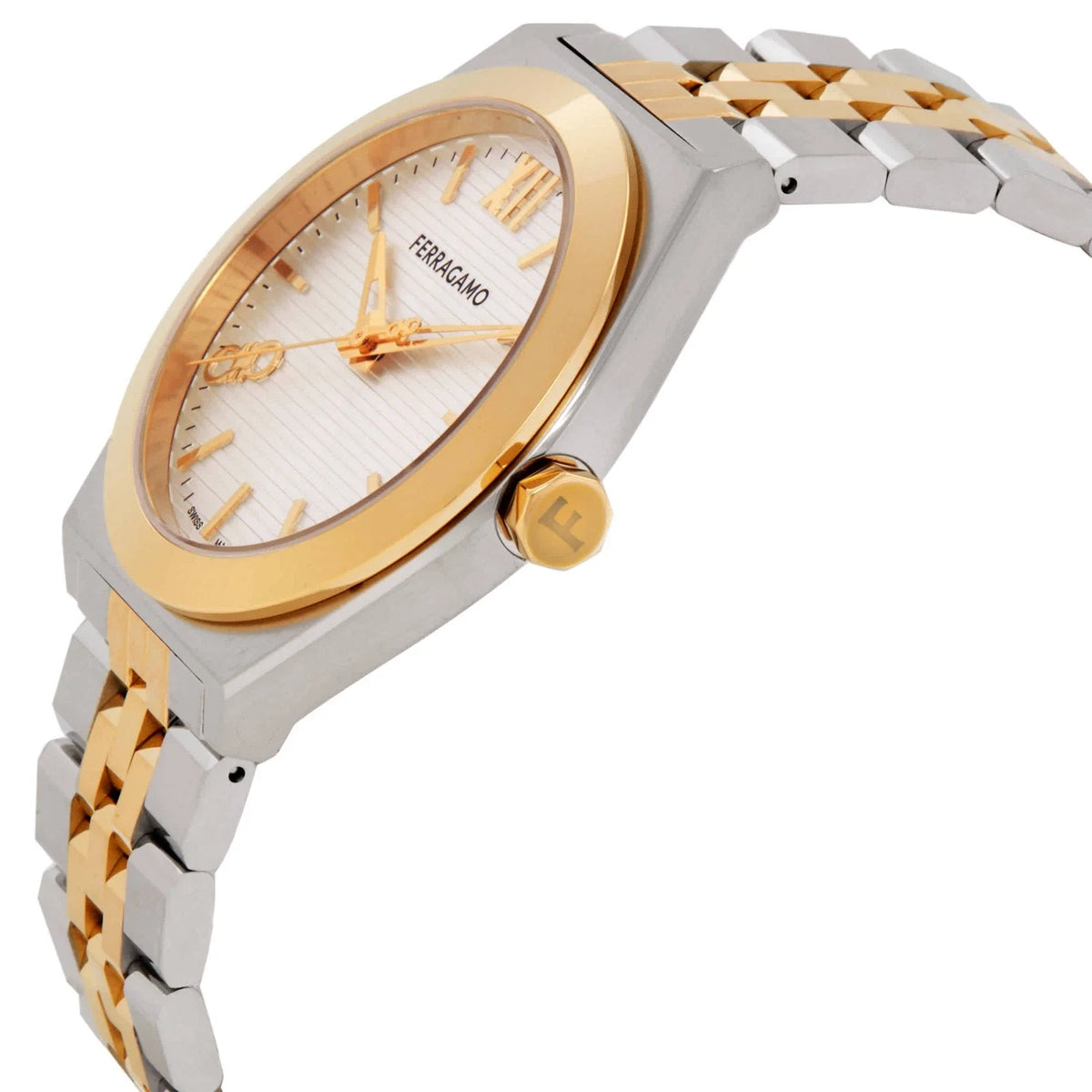 Ferragamo Vega Quartz Silver Dial Men's Watch SFKI01024