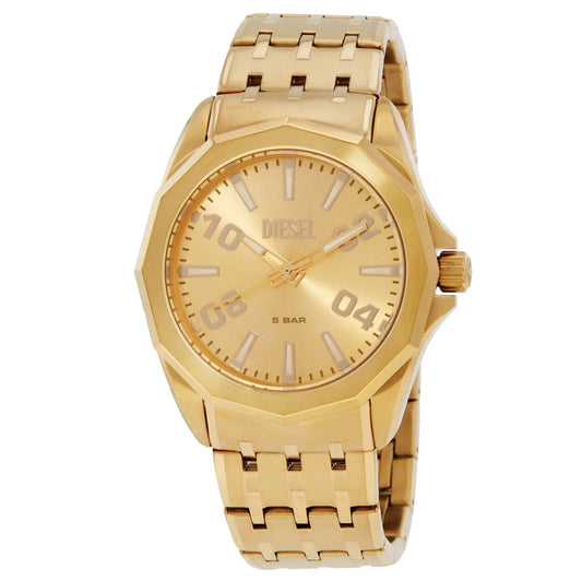 Diesel Stinger Quartz Gold Dial Men's Watch DZ2239