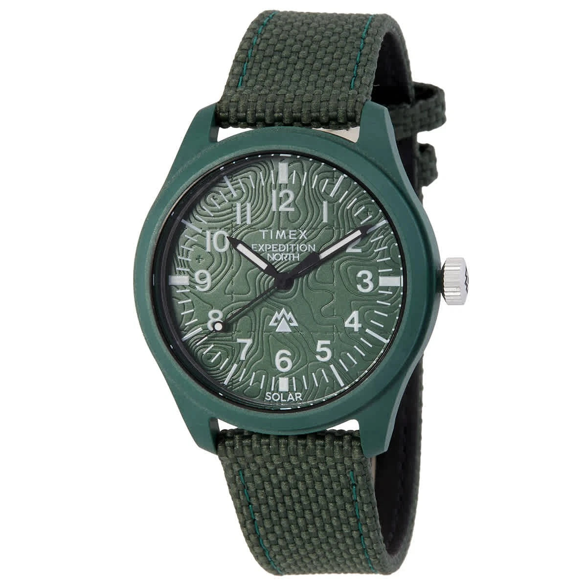 Timex Expedition Traprock TW2W71000 Quartz Green Dial Men's Timepiece