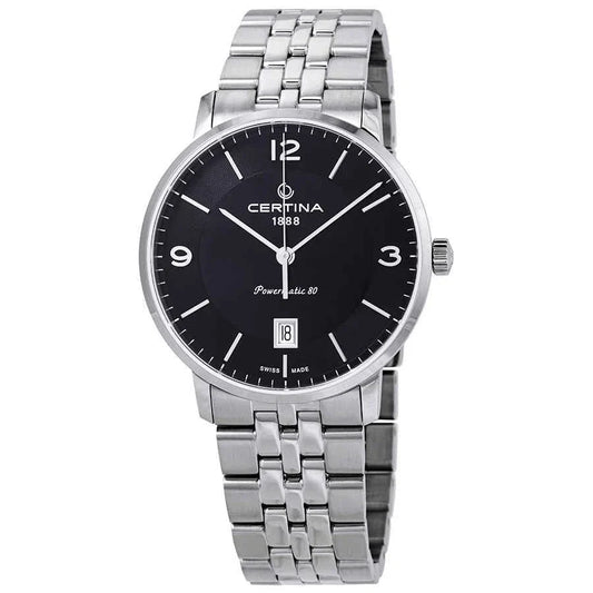 Certina DS Caimano Powermatic 80 Black Dial Men's Watch C035.407.11.057.00