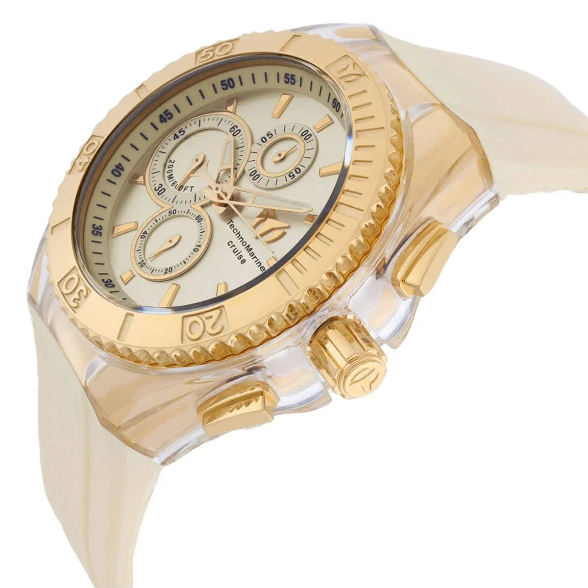 TechnoMarine Cruise Star Chronograph 45mm Gold-Tone Men's Watch TM-115216