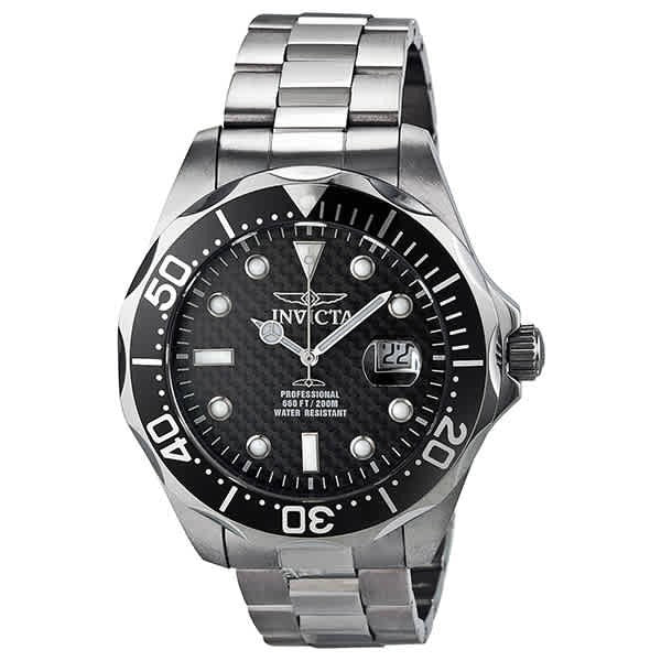 Invicta Pro Diver 12562 Quartz Black Dial Men's Timepiece