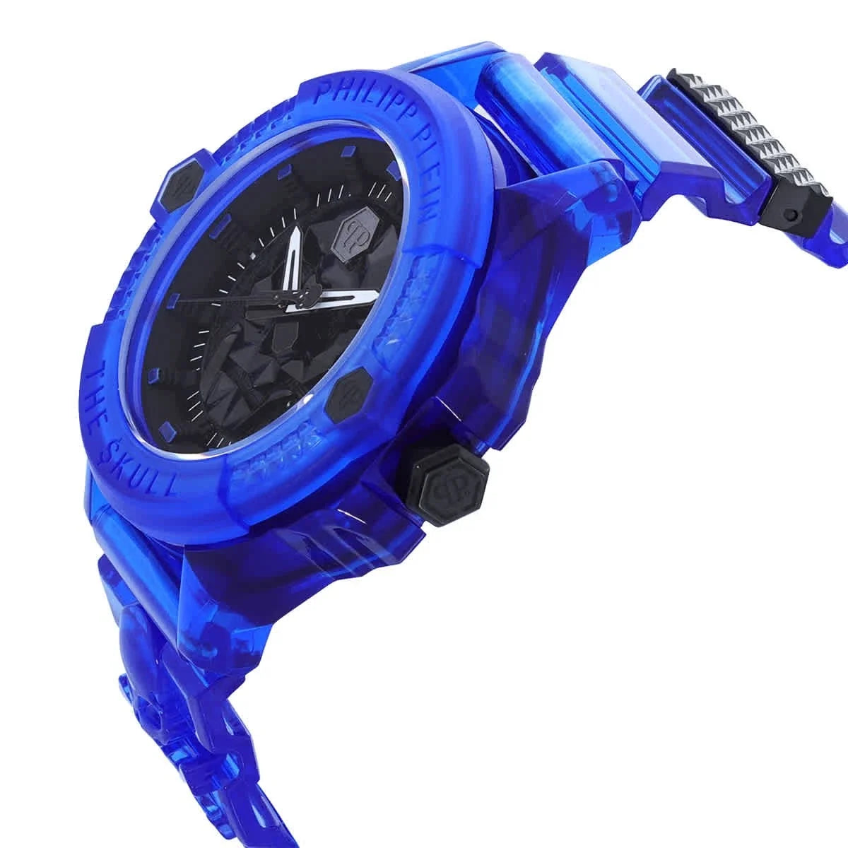Philipp Plein The Skull Quartz Black Dial Men's Watch PWWAA0323