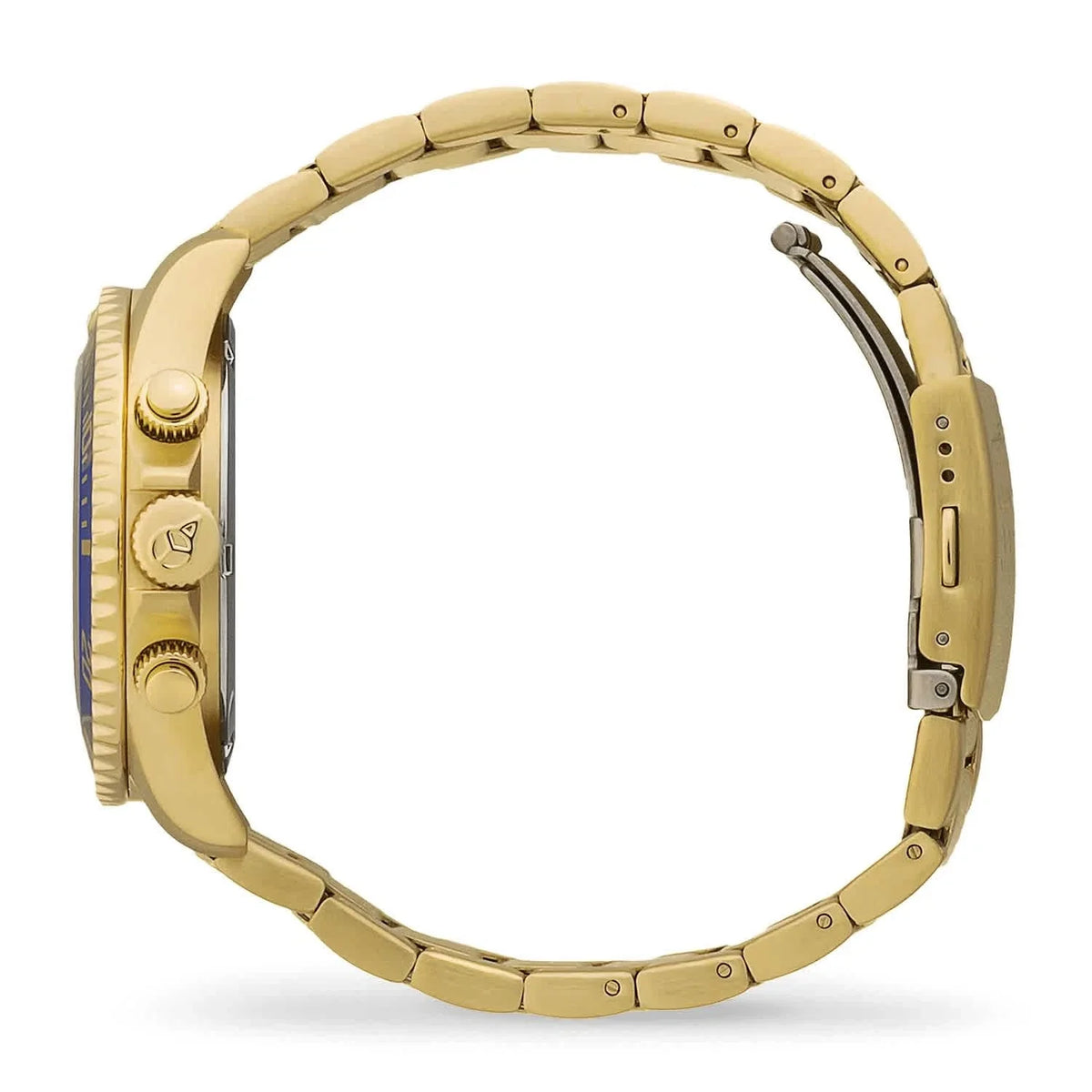 Ice-Watch ICE Steel Chronograph Blue Dial Gold-Tone Men's Watch 017674