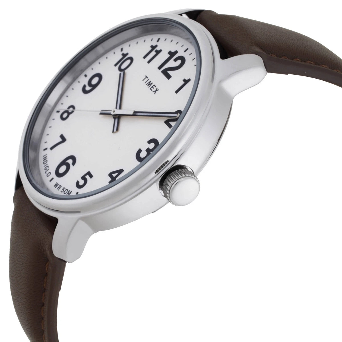 Timex Easy Reader Bold Cream TW2V213006P Quartz Black Dial Men's Timepiece