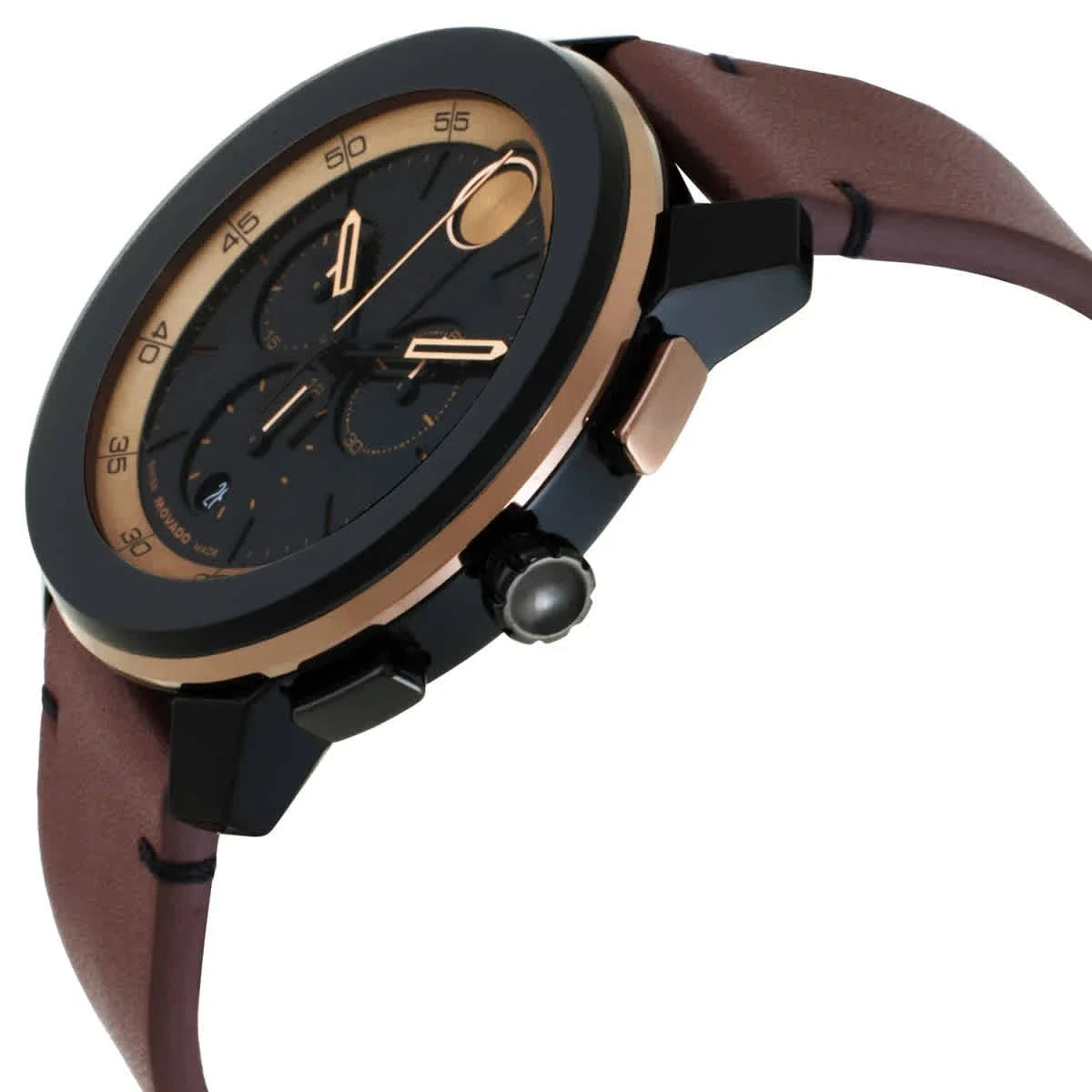 Movado Bold TR90 Chronograph Quartz Black Dial Men's Watch 3601115