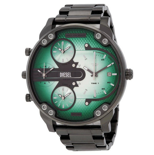 Diesel Mr. Daddy Slim Multi-Movement Quartz Green Dial Men's Watch DZ7488