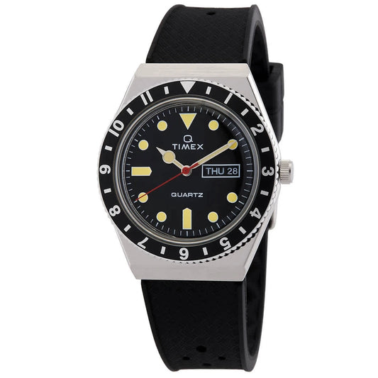 Timex Q Timex Quartz Black Dial Men's Watch TW2V32000