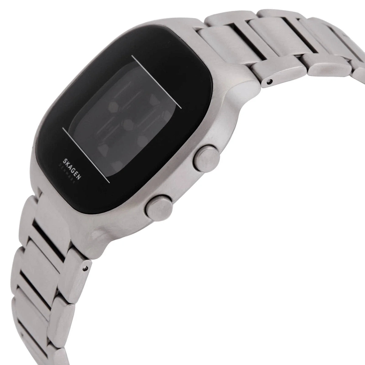 Skagen Mellem Quartz Black Dial Stainless Steel Unisex Watch SKW6948
