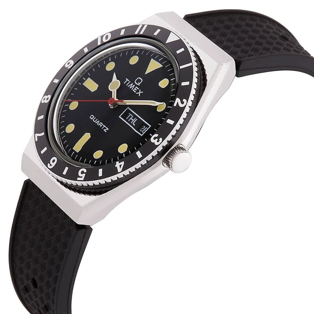 Timex Q Timex Quartz Black Dial Men's Watch TW2V32000