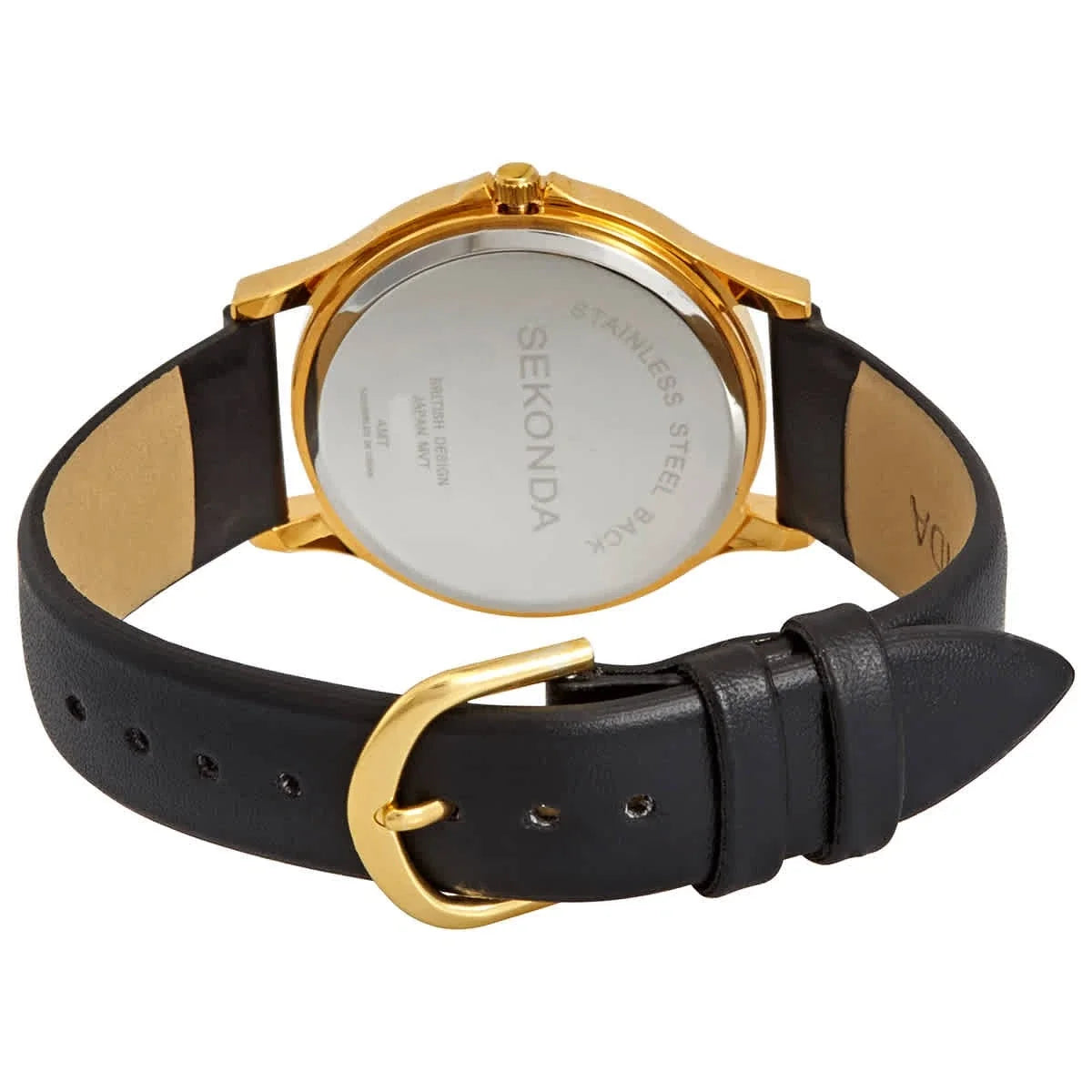 Sekonda Quartz White Dial Gold-tone Unisex Watch 3136