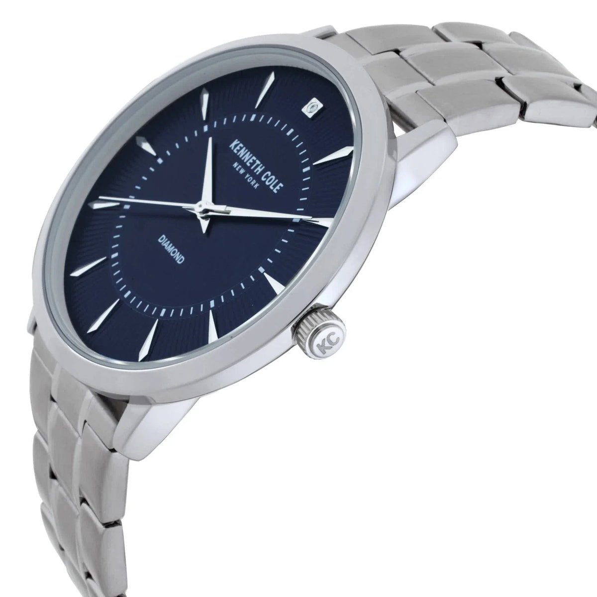 Kenneth Cole Diamond Quartz Blue Dial Men's Watch KCWGG2653011