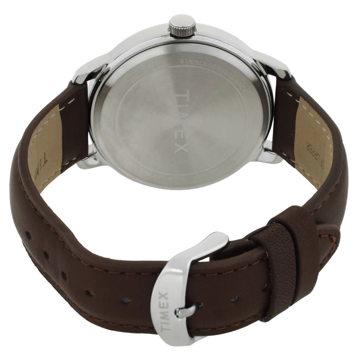 Timex Easy Reader Bold Cream TW2V213006P Quartz Black Dial Men's Timepiece