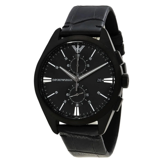 Emporio Armani Chronograph Quartz Black Dial Men's Watch AR11483
