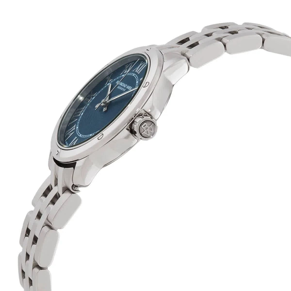 Raymond Weil Tango Quartz Blue Dial Ladies Watch 5391-ST-00508